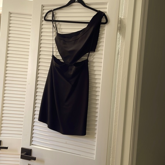 BCBG black cutout dress - Picture 1 of 2